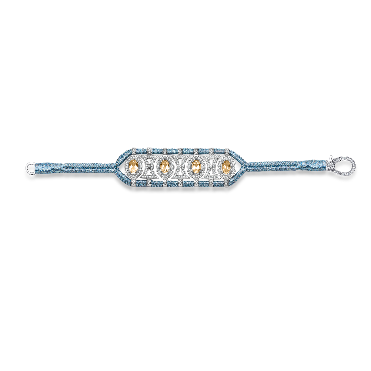 Bracelet Olinda sky - Citrines