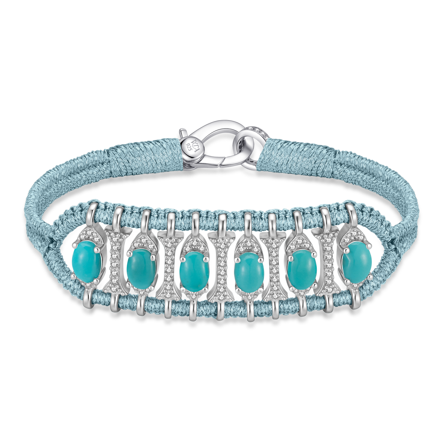 Bracelet Teresina sky - Turquoises