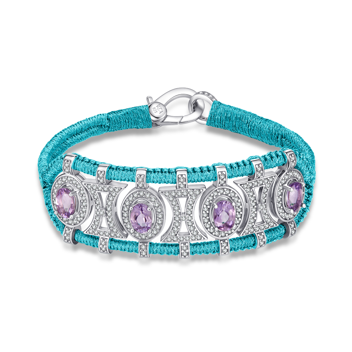 Bracelet Olinda pacific - Améthystes