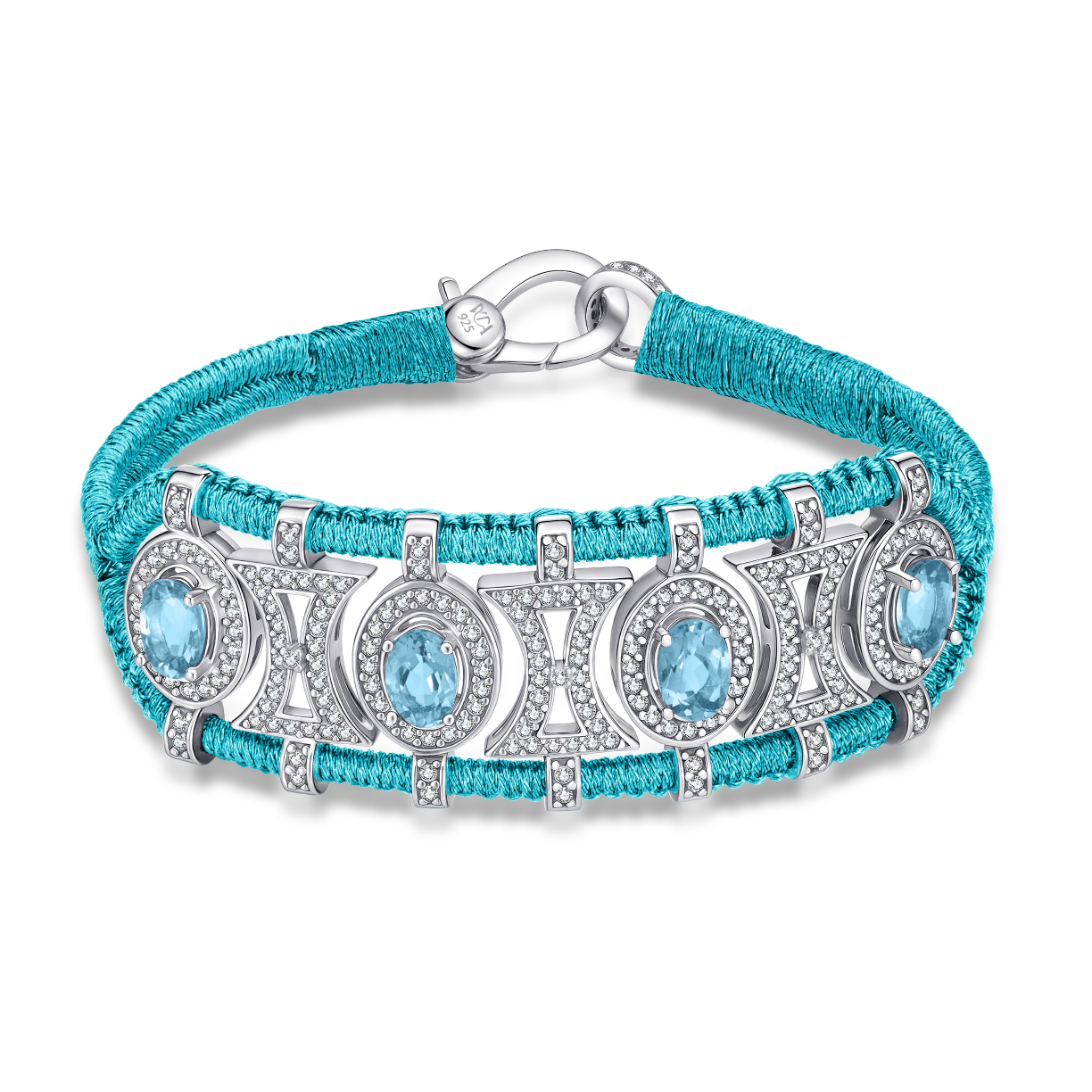 Bracelet Olinda pacific - Topazes