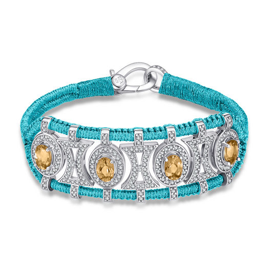 Bracelet Olinda pacific - Citrines