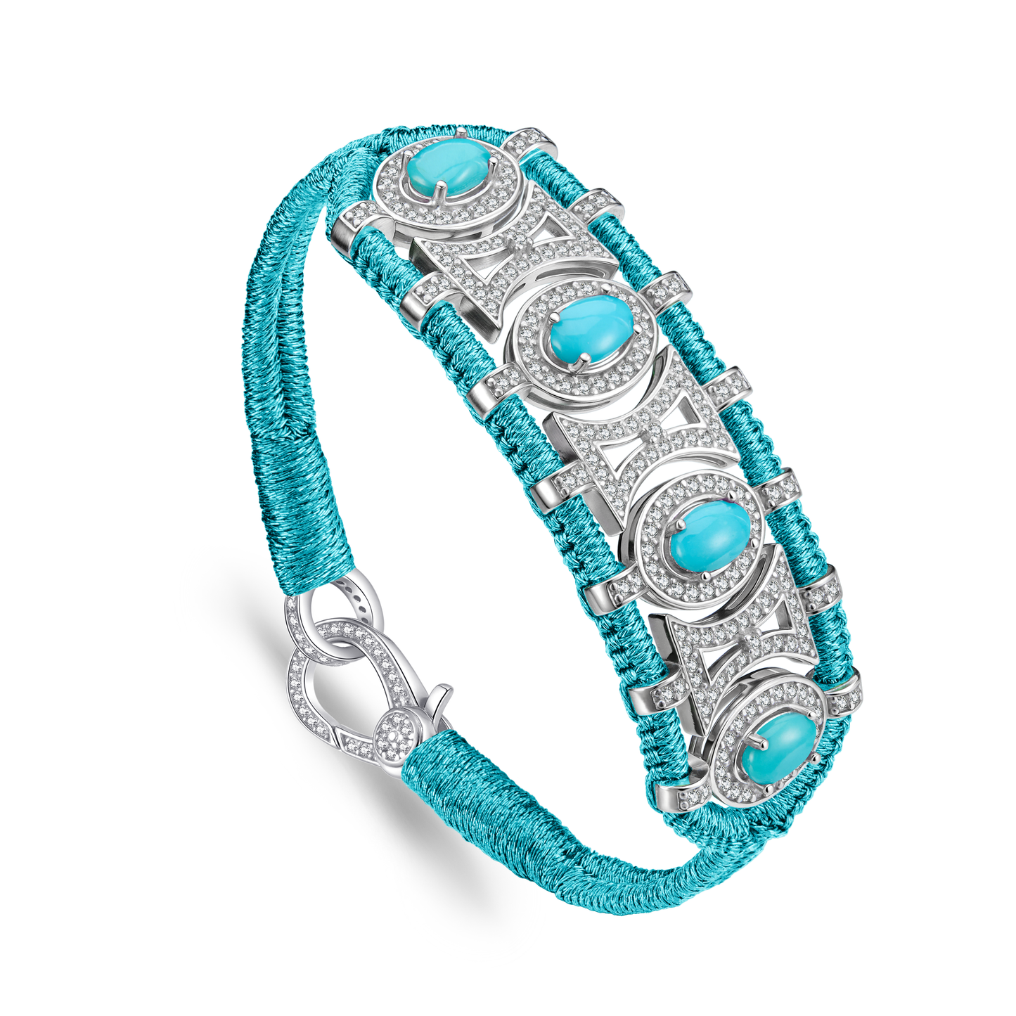 Bracelet Olinda Pacific - Turquoises