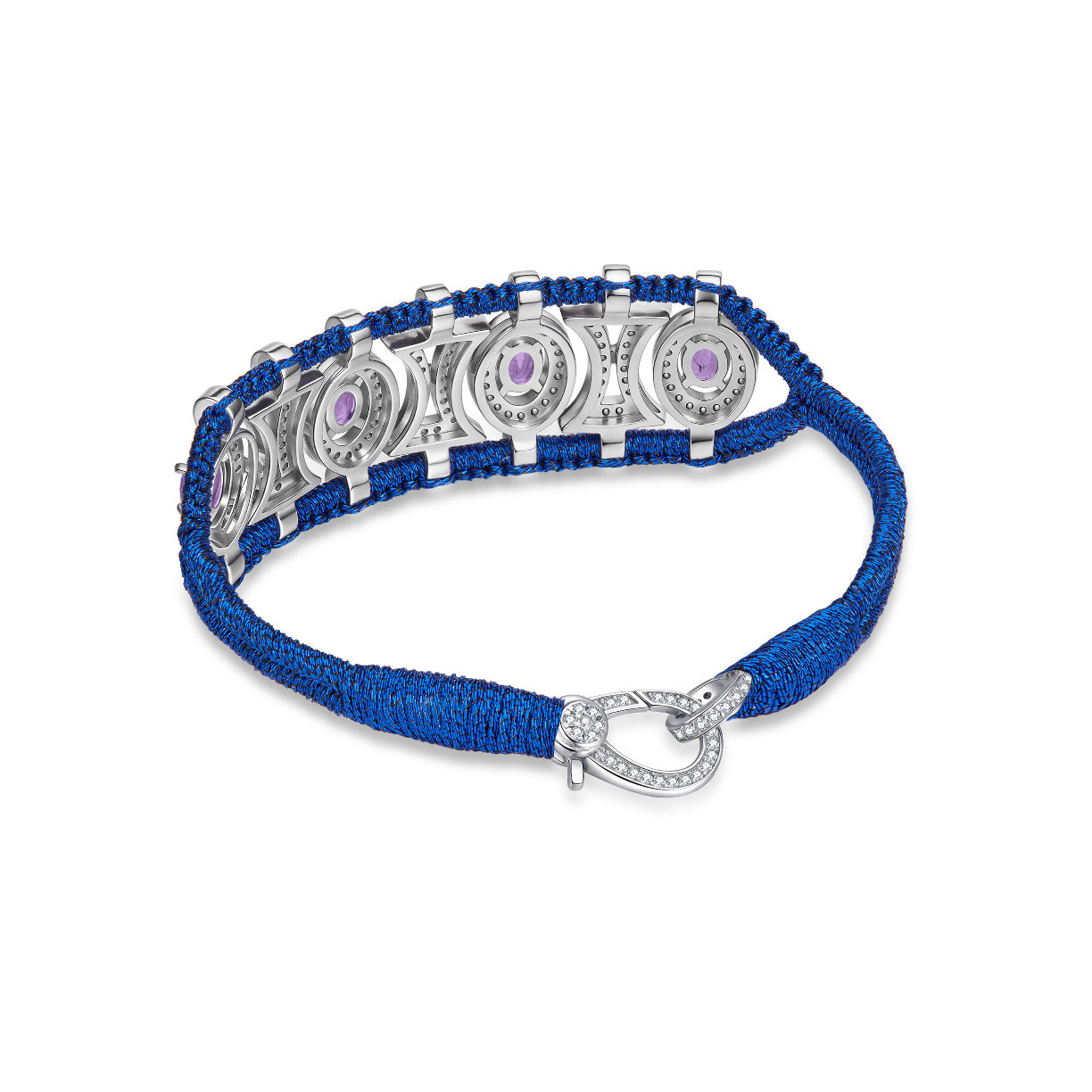 Bracelet Olinda night - Améthystes