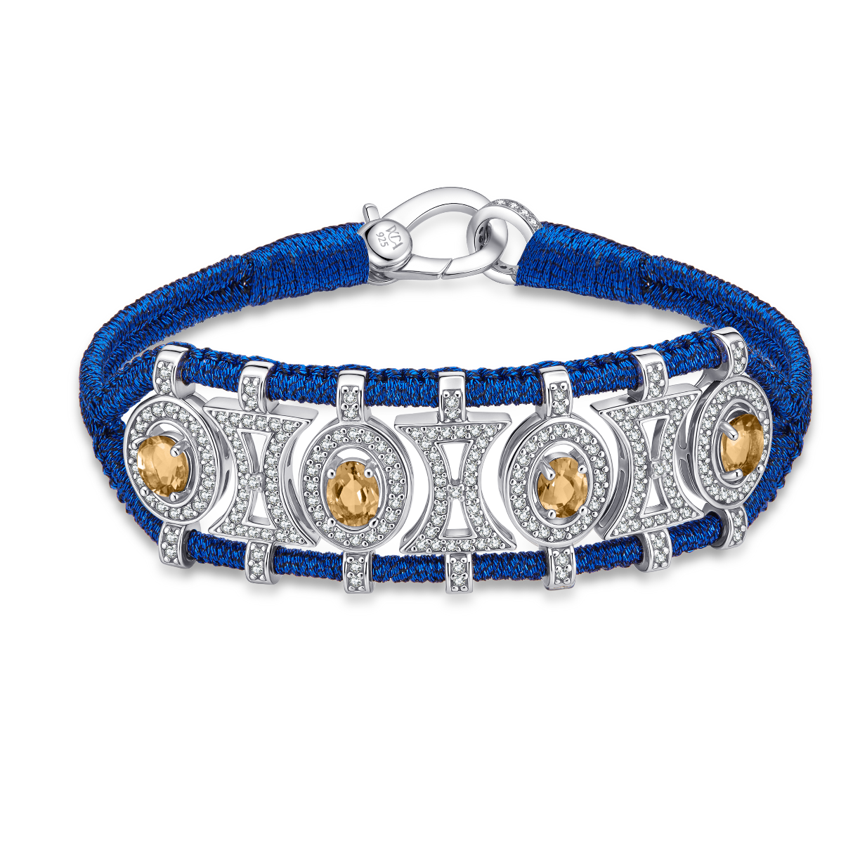 Bracelet Olinda night - Citrines