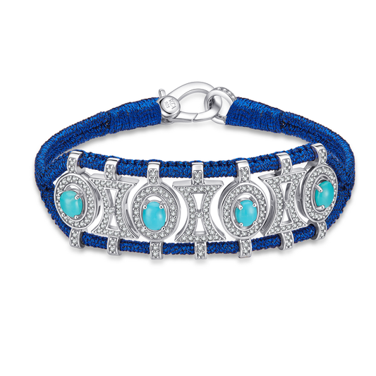 Bracelet Olinda Night - Turquoises