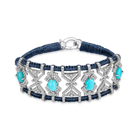 Bracelet Fortalezza Abysse - Turquoises