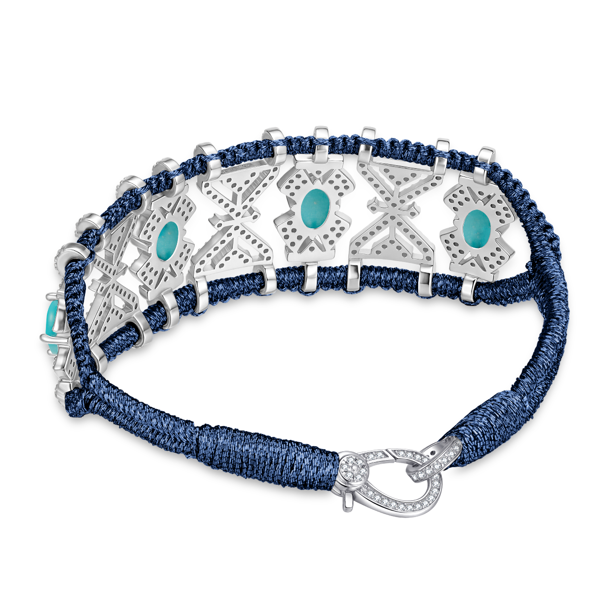 Bracelet Fortalezza Abyss - Turquoises
