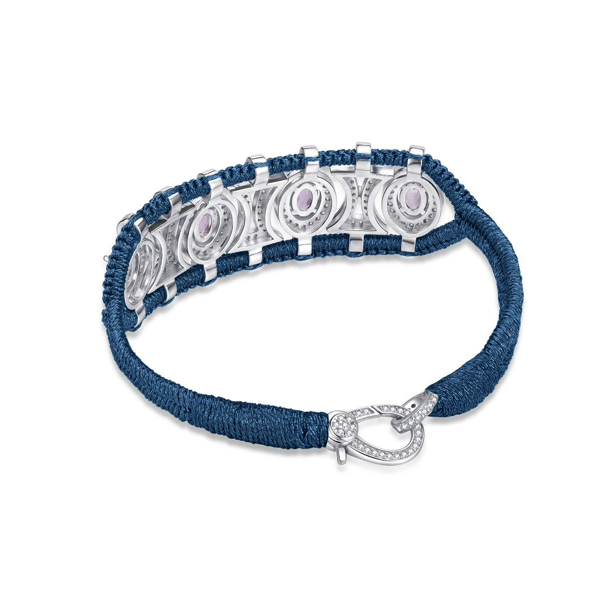 Olinda abyss bracelet - Amethysts