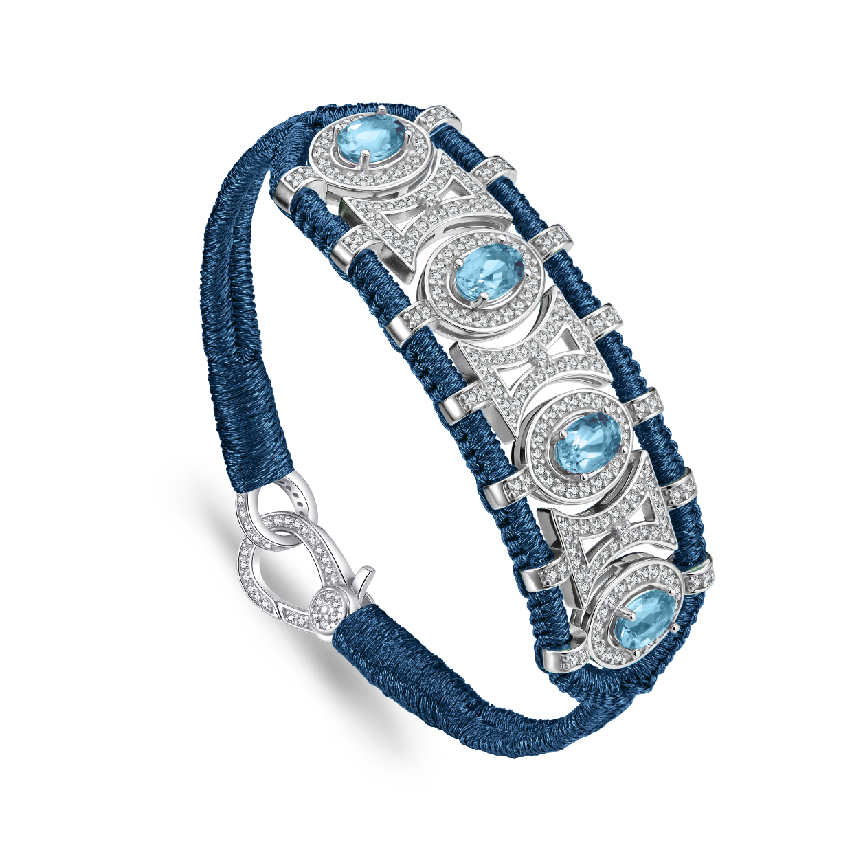 Olinda abyss bracelet - Topazes