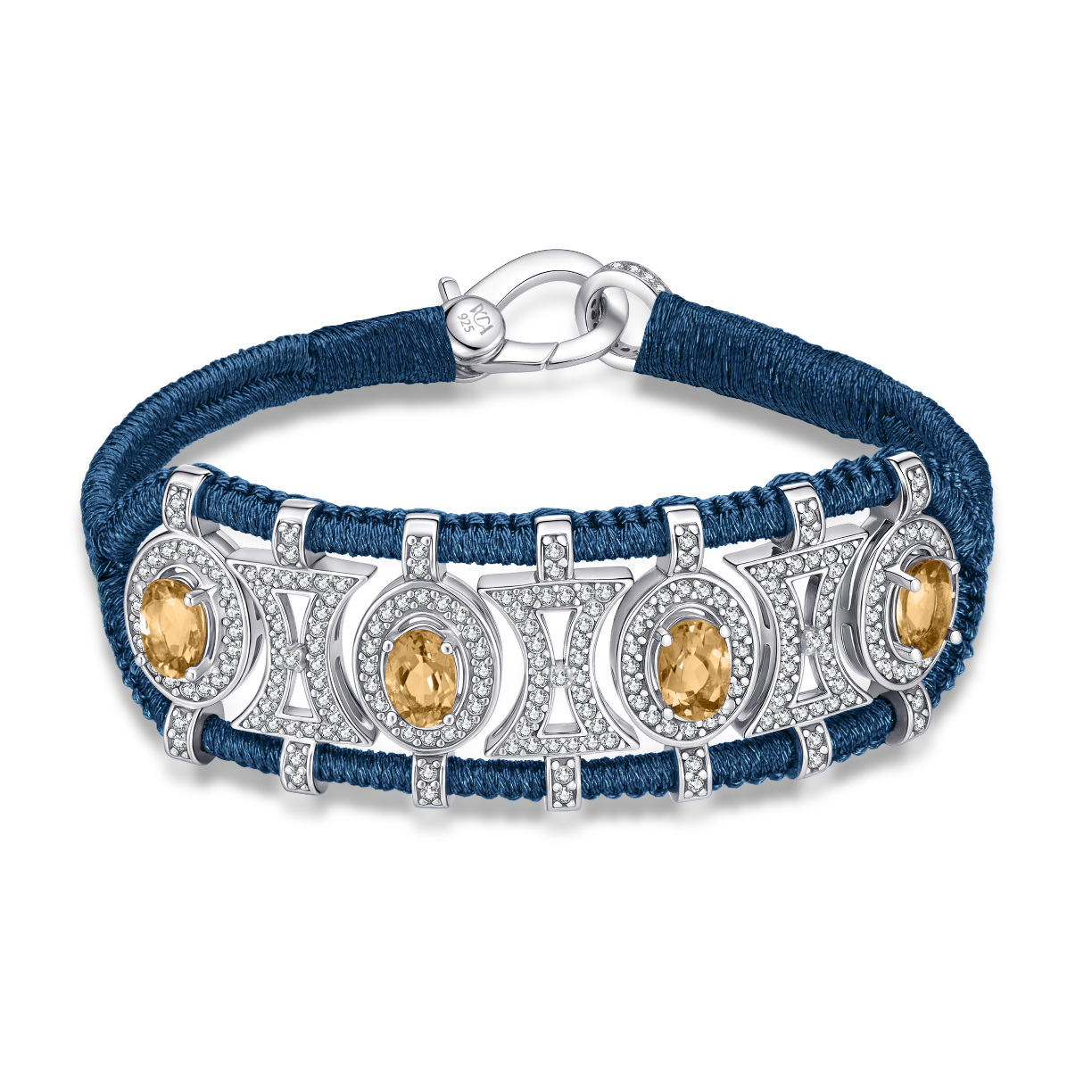 Olinda abyss bracelet - Citrines
