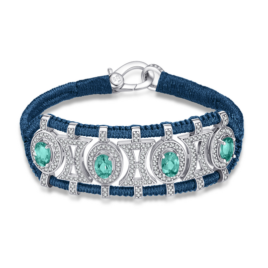 Olinda abyss bracelet - Emeralds