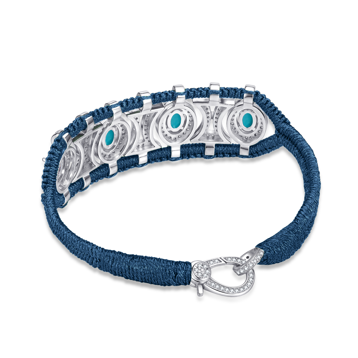 Bracelet Olinda abyss - Turquoises
