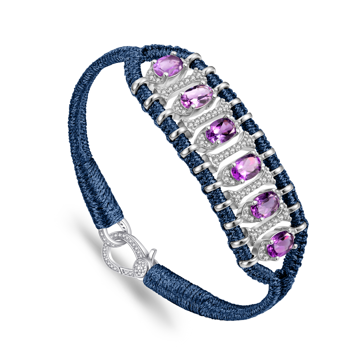 Teresina abyss bracelet - Amethyst