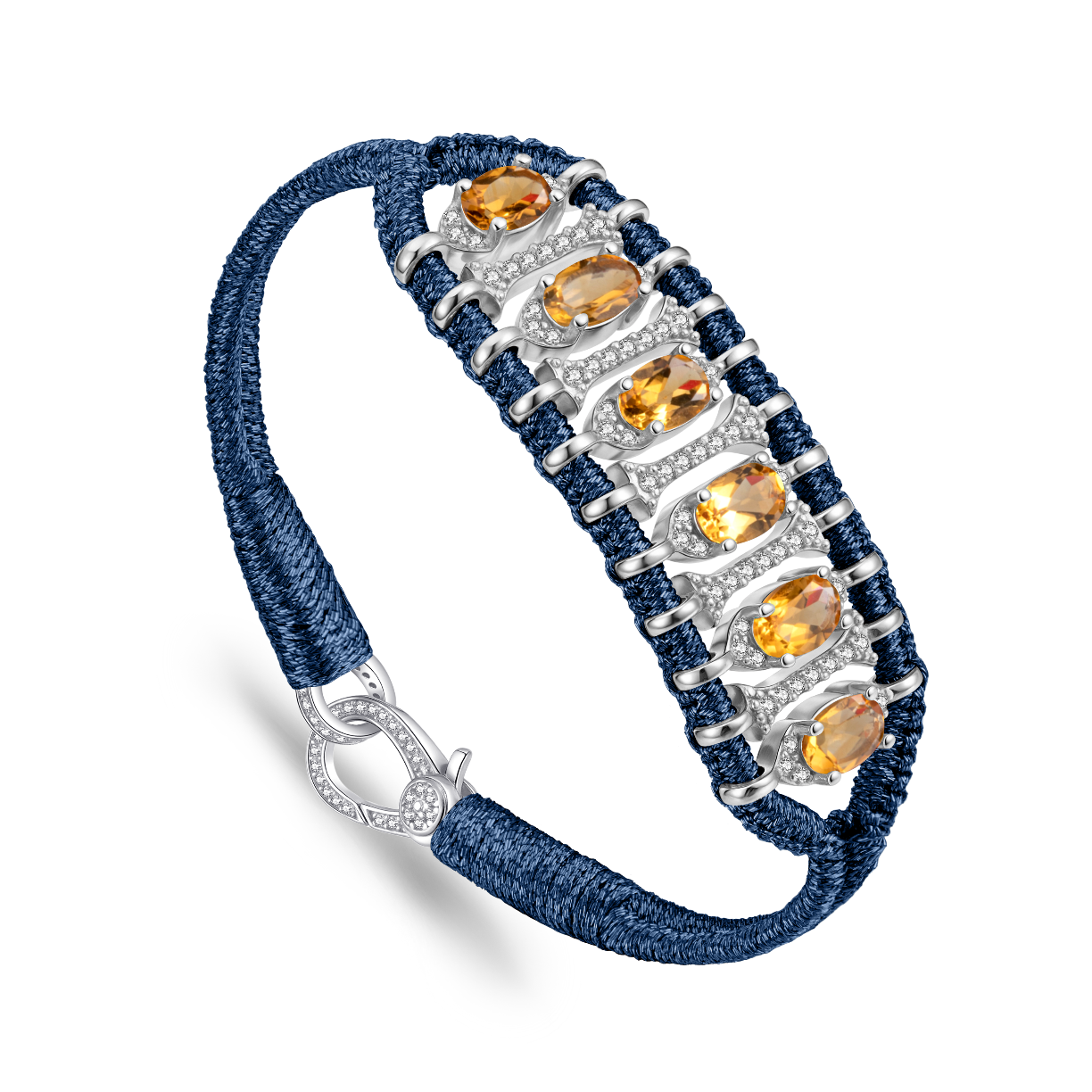 Teresina Abyss bracelet - Citrine