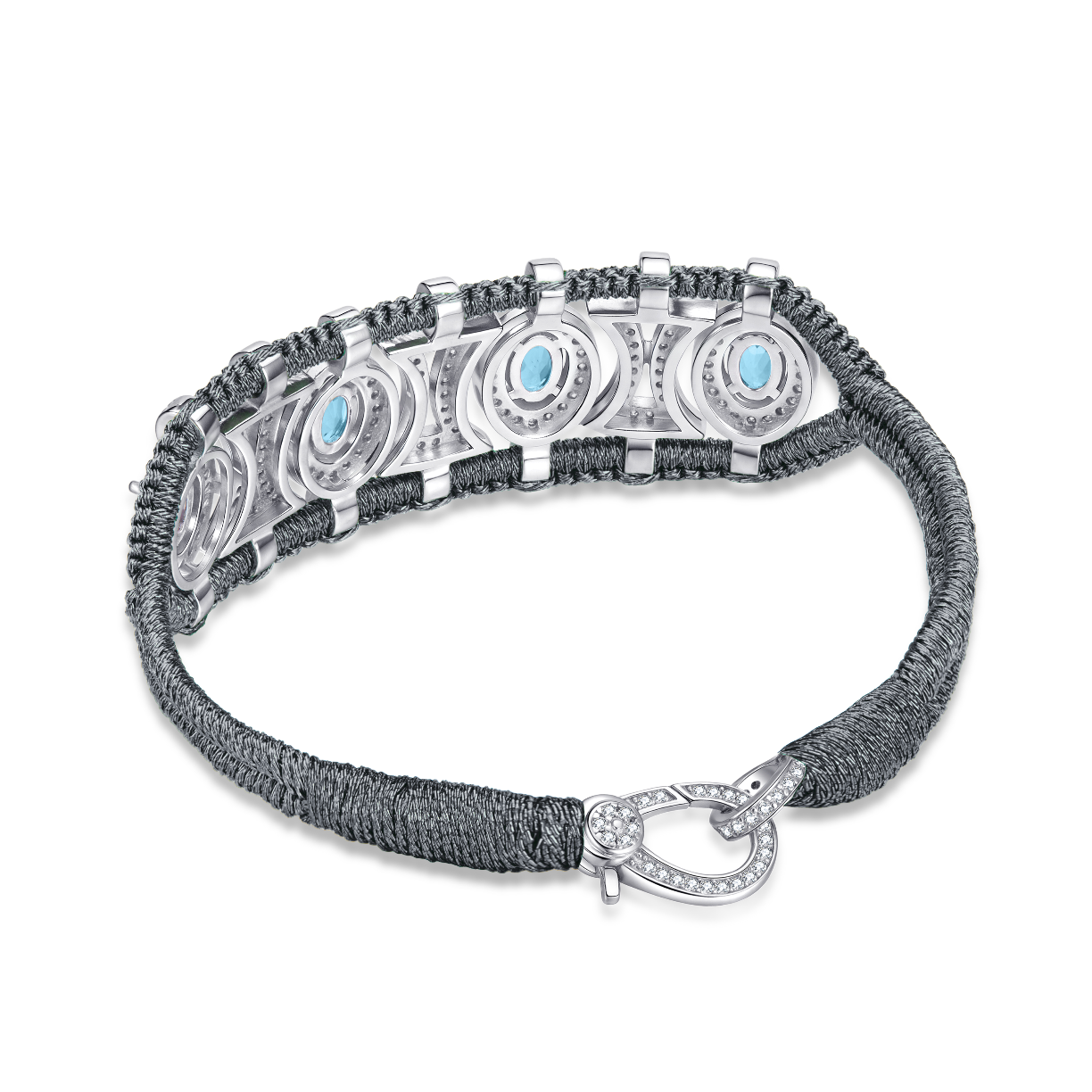 Olinda gun bracelet - Topazes