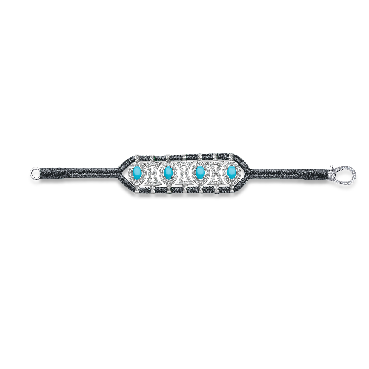 Olinda gun bracelet - Turquoises