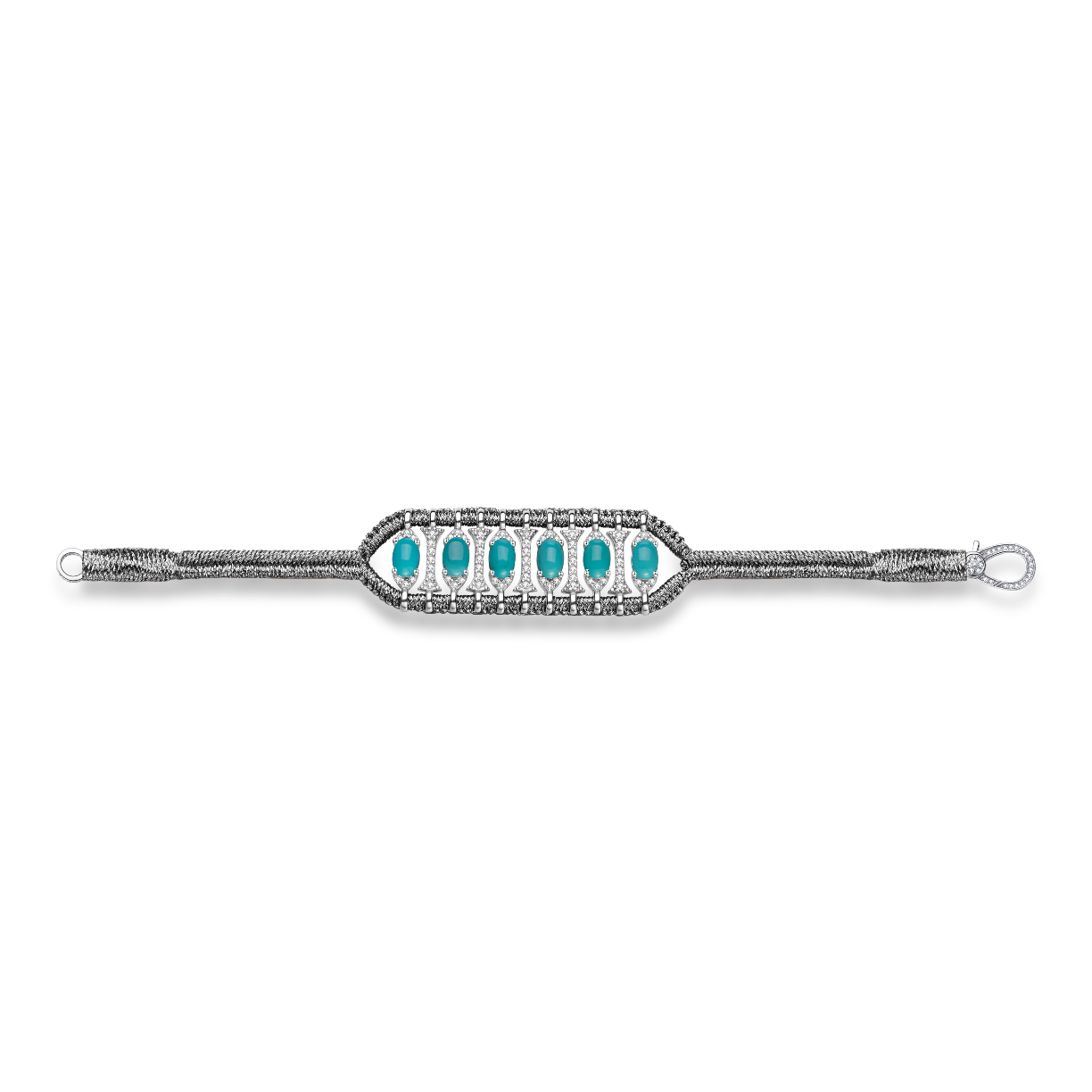 Bracelet Teresina Gun - Turquoises