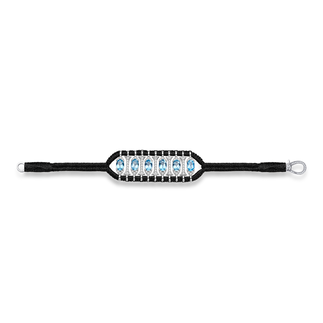 Teresina dark back bracelet - Topaz