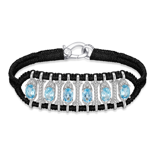 Bracelet Teresina Dark Black - topazes