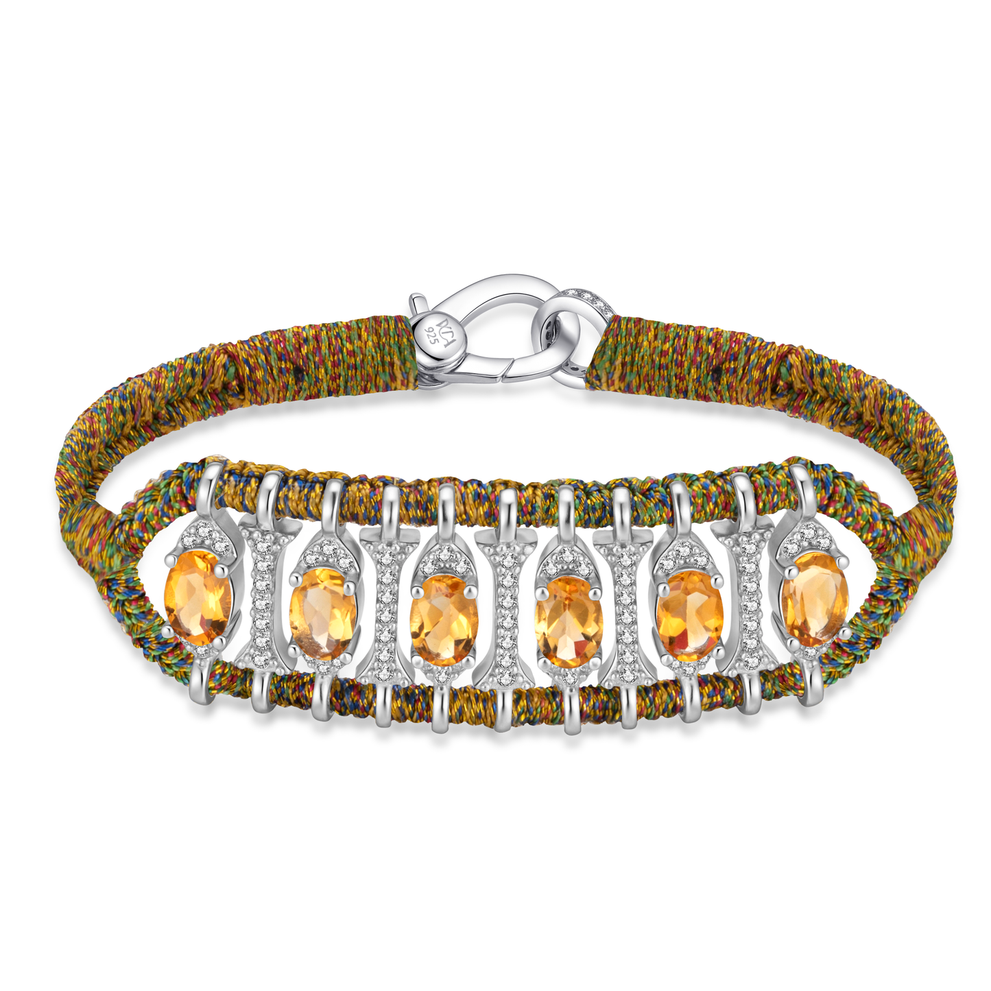 Teresina Yellow Shanti bracelet - Citrine