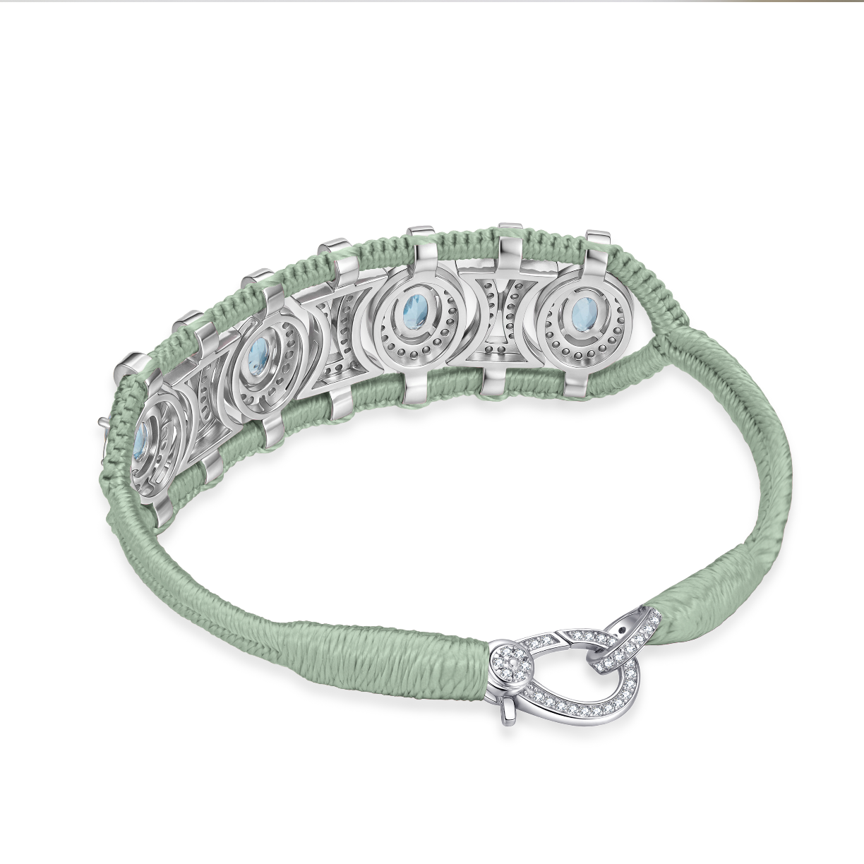 Olinda moss bracelet - Topazes
