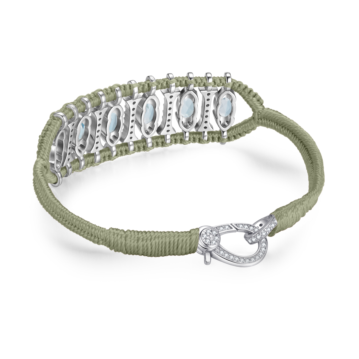 Bracelet Teresina moss - topazes