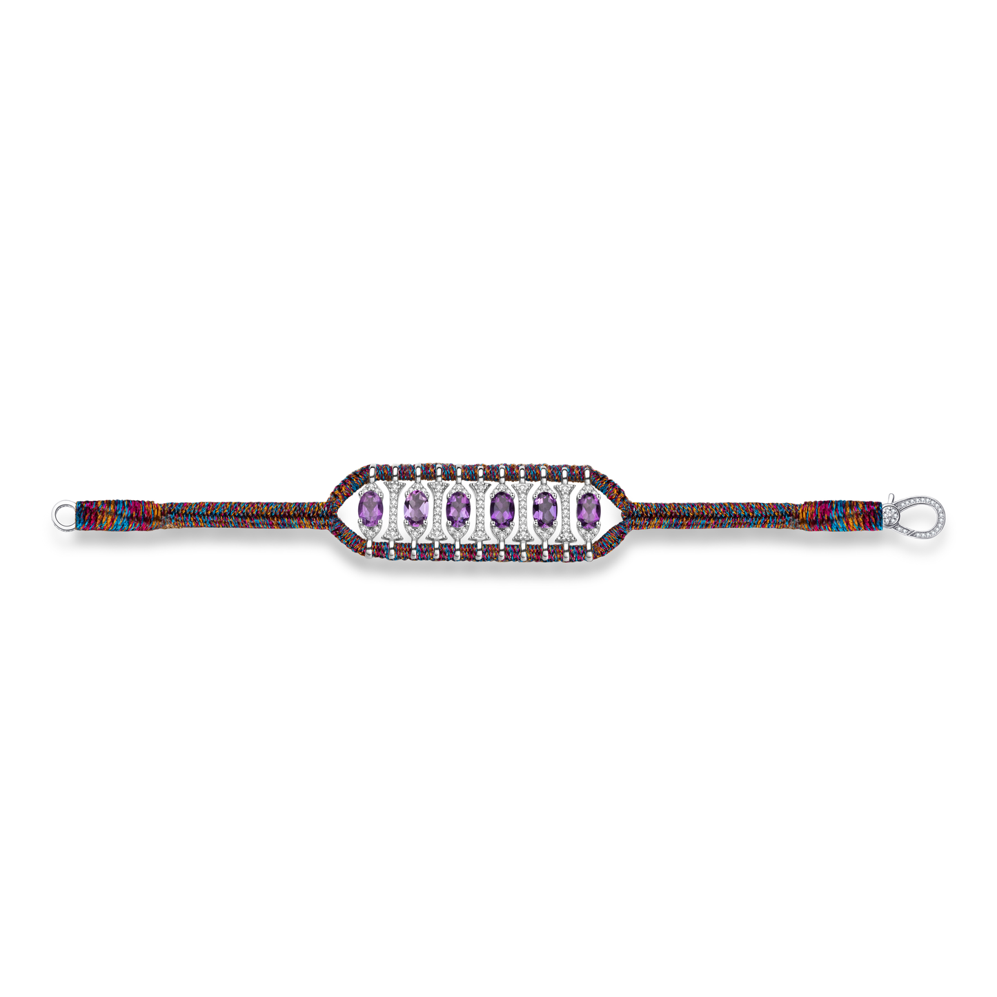 Bracelet Teresina Purple Shanti - améthystes