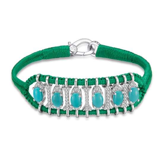 Bracelet Teresina Vert - Turquoises