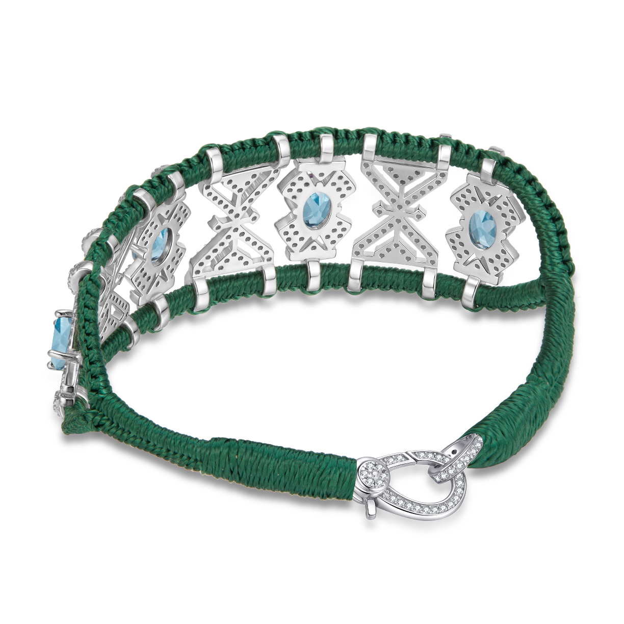 Bracelet Fortalezza fir-tree - Topazes
