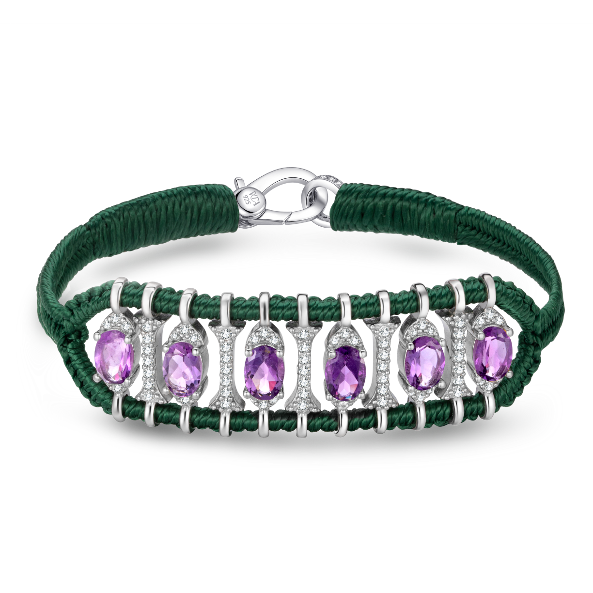 Teresina sapin bracelet - Amethyst