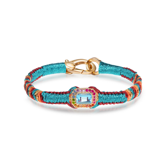 Pacific blue amy bracelet - Topaz