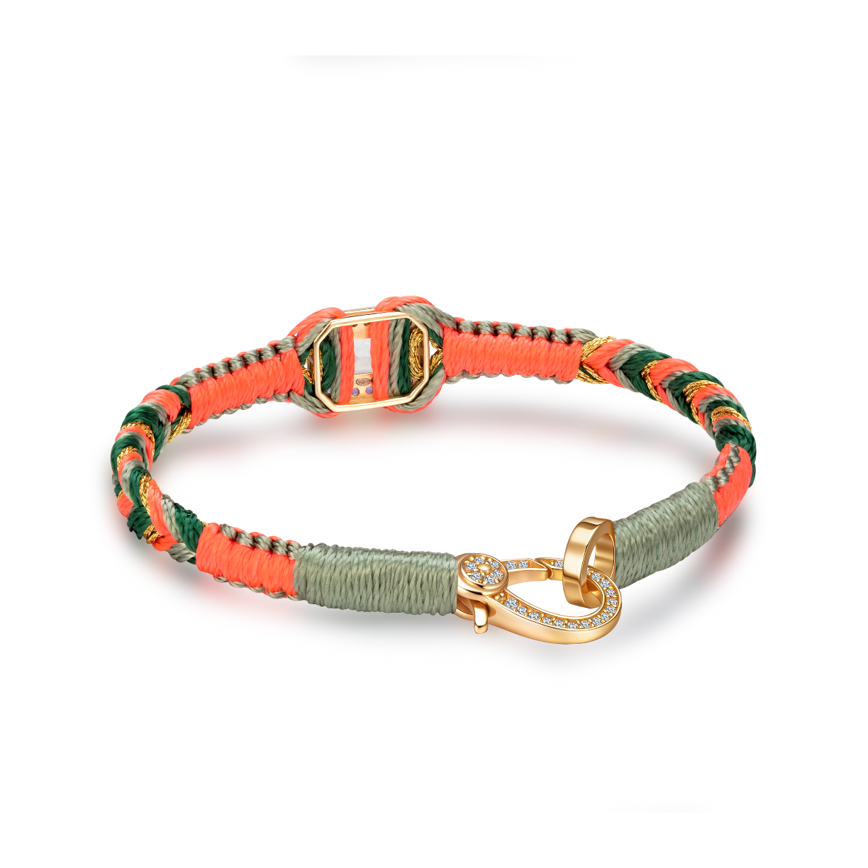 bracelet amy moss - améthyste verte