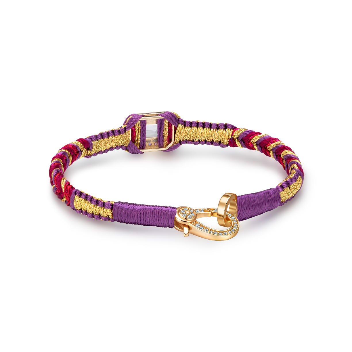 bracelet amy violet - cristal