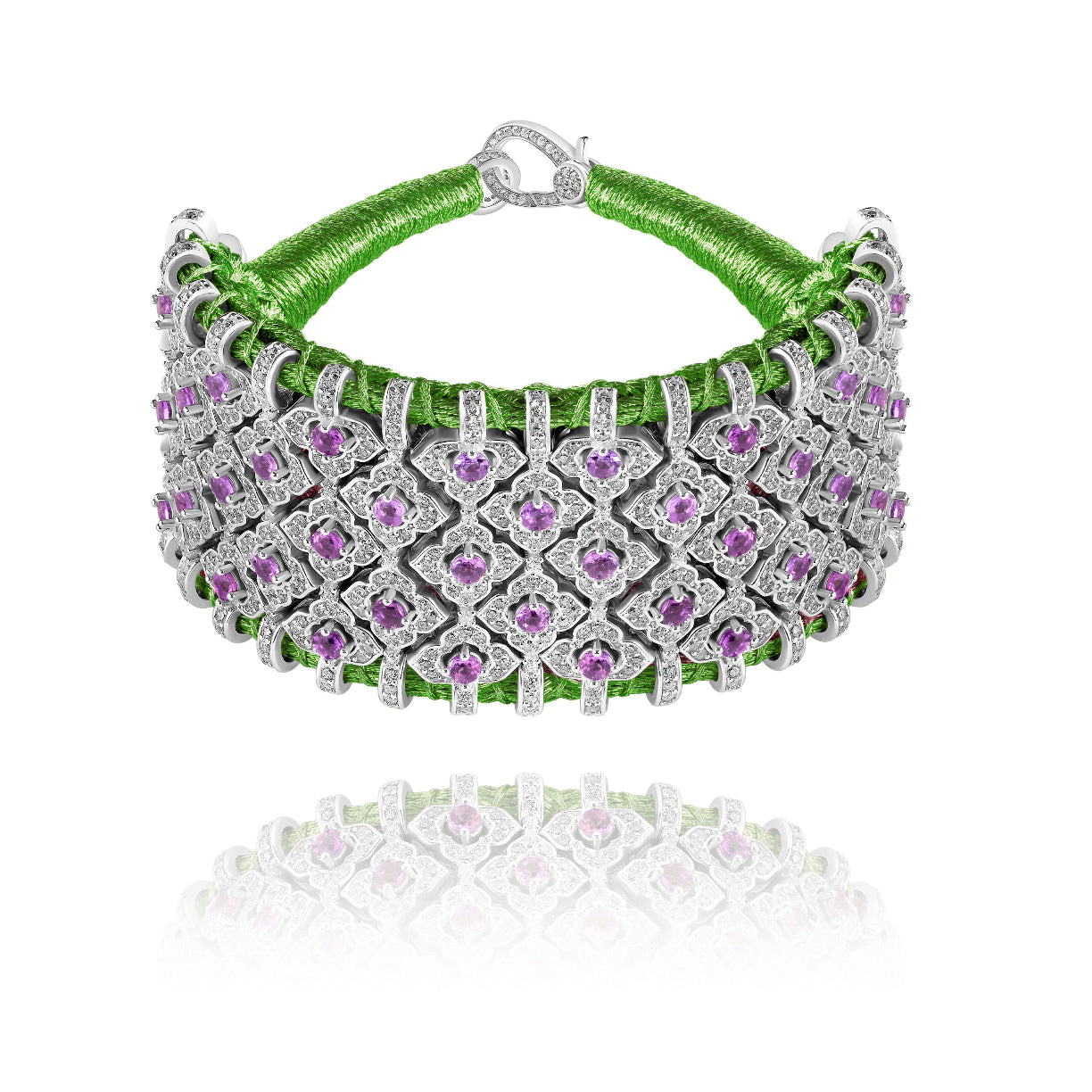 Bracelet Bahia Grass - Améthystes