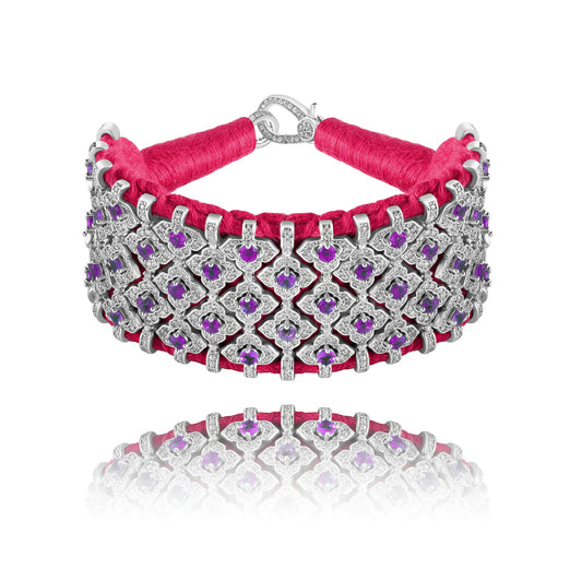 Bracelet Bahia rani - Améthystes