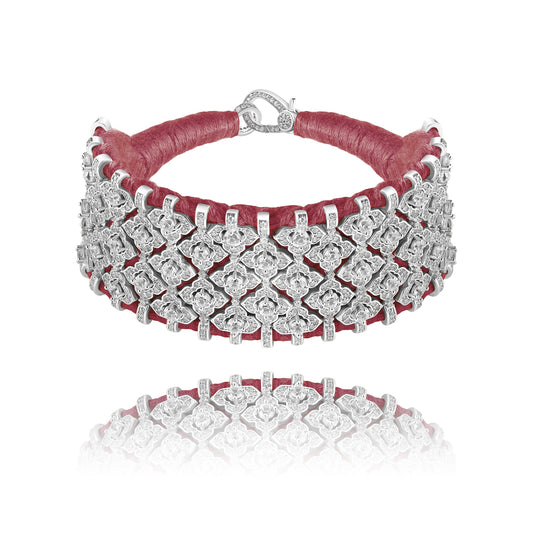 Bahia Bamboo bracelet - Zircon