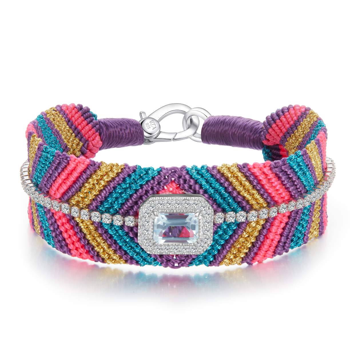 Bracelet Biggie Purple - Topaz