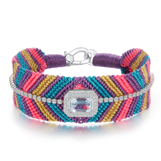 Bracelet Biggie Purple - Topaz
