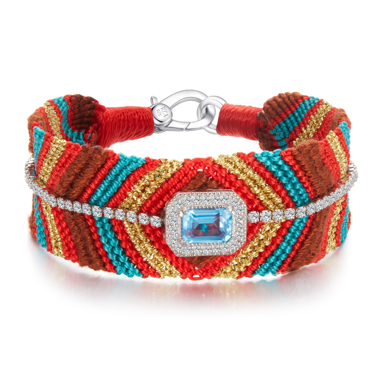 Bracelet Biggie Red - Topaz