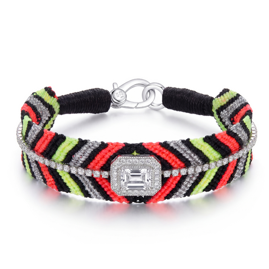 Bracelet Biggie Black - Crystal