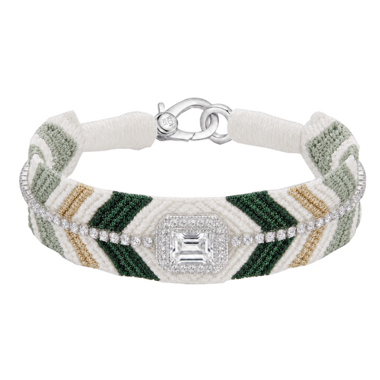 Bracelet Biggie white - Crystal