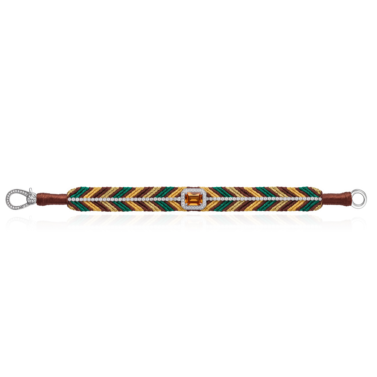 Bracelet Biggie Hazelnut - Madeira Citrine