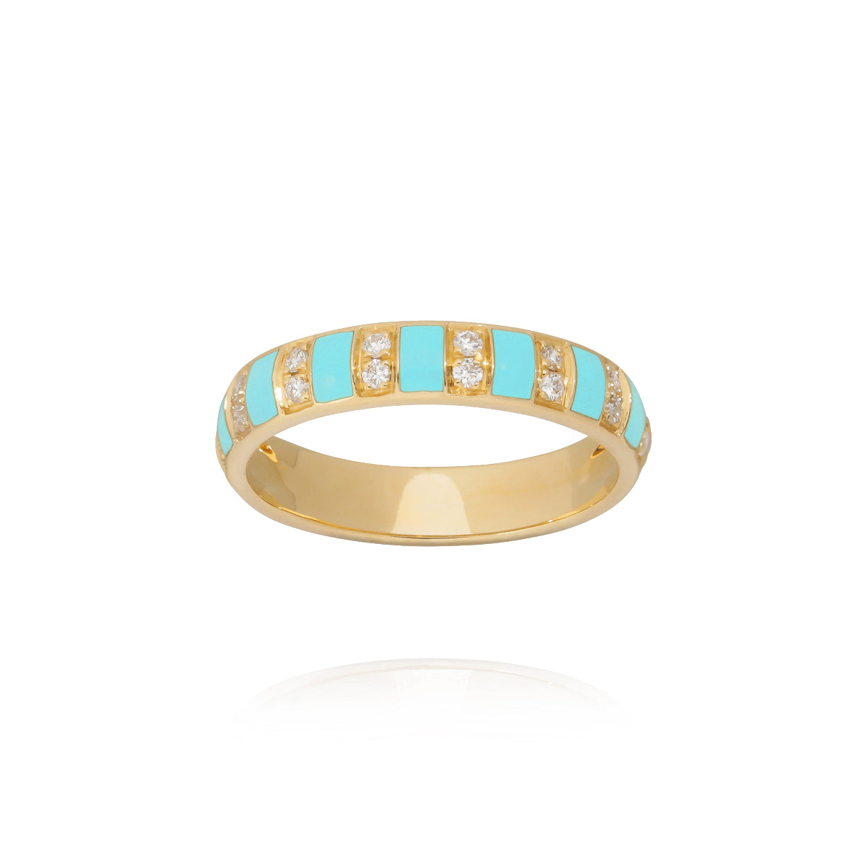 Billie Sky blue ring 