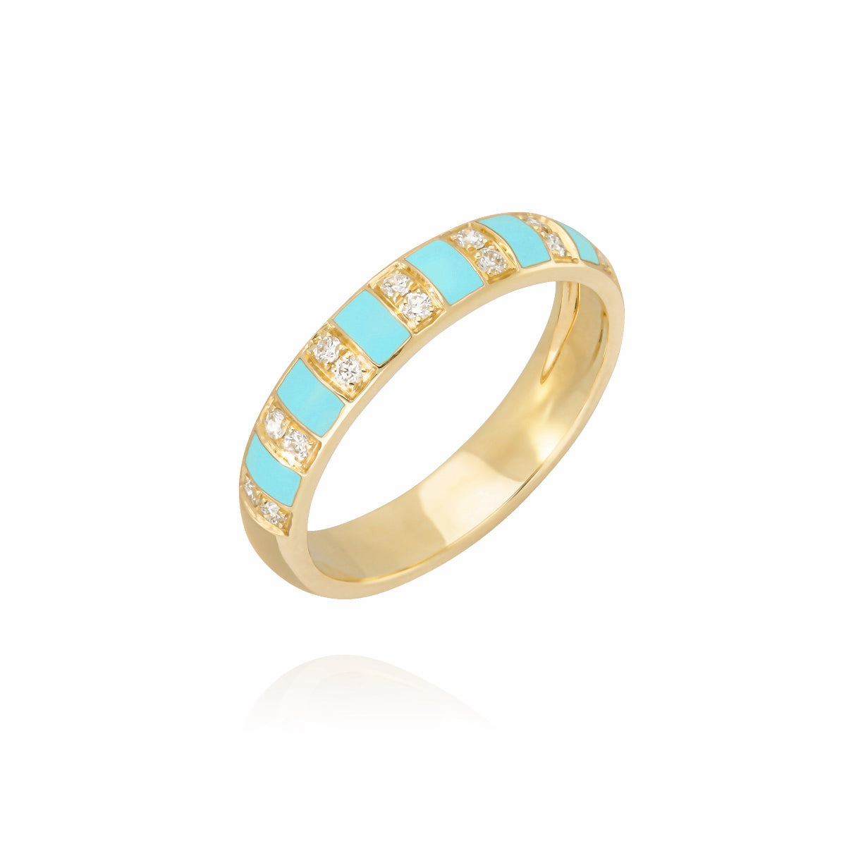 Billie Sky blue ring 