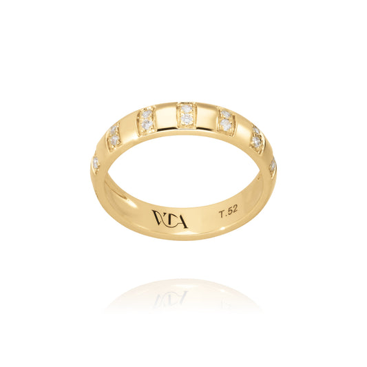Billie yellow Gold ring 