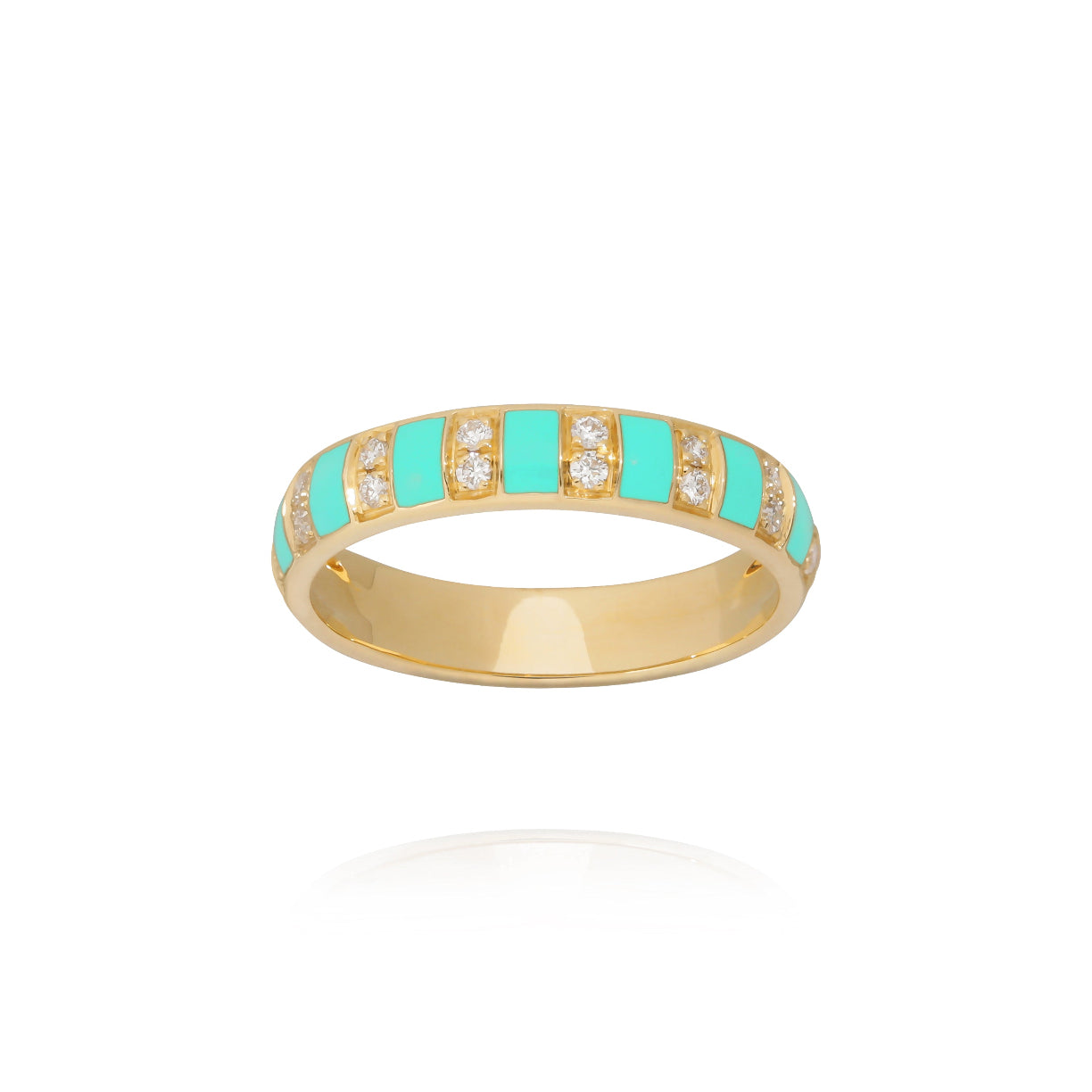 Billie water blue ring 
