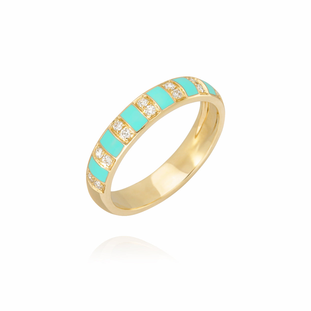 Billie water blue ring 