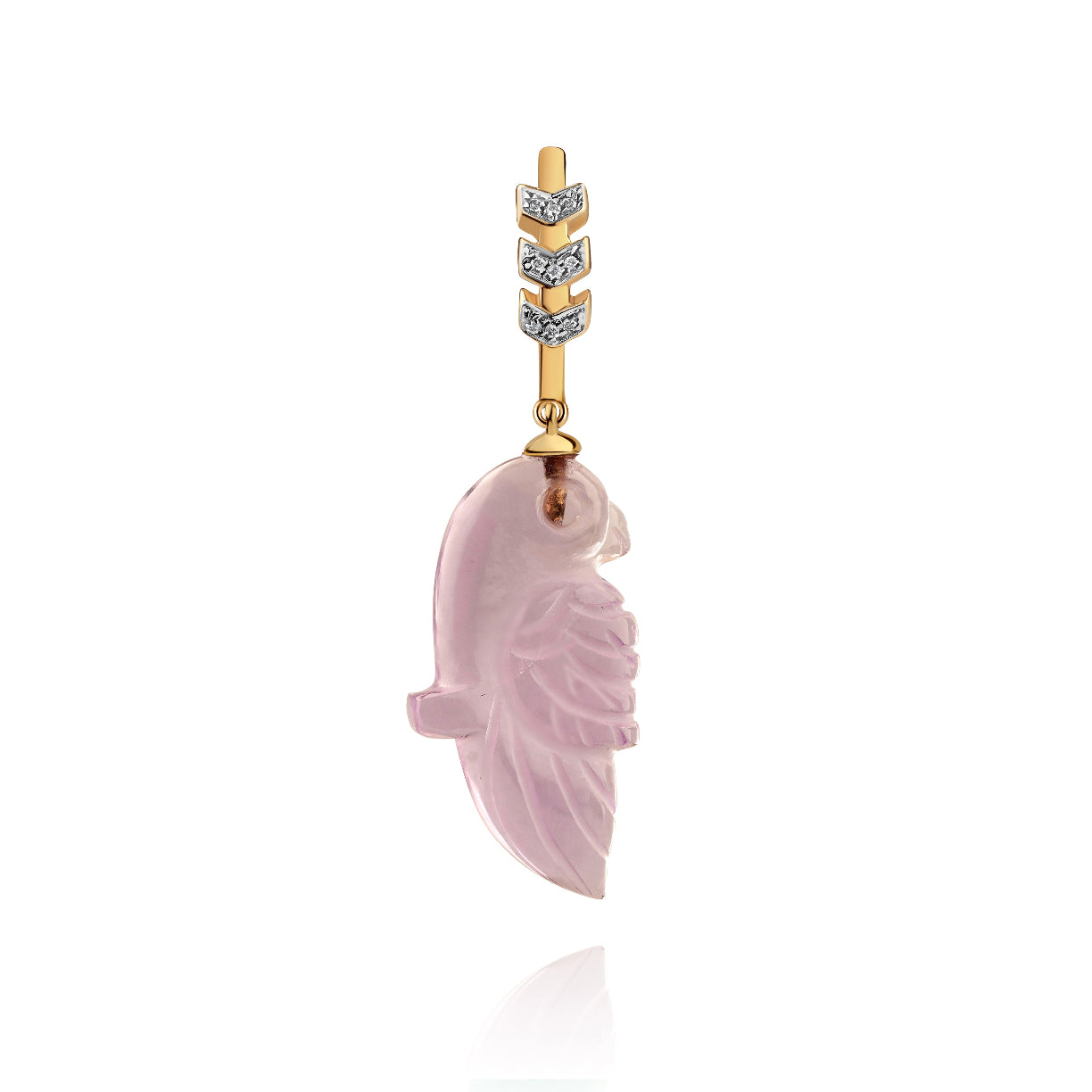 Amethyst Coco earring
