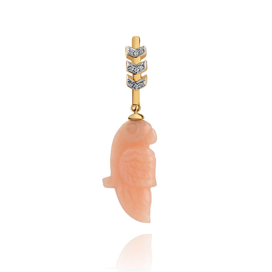 Pink Opal Coco earring