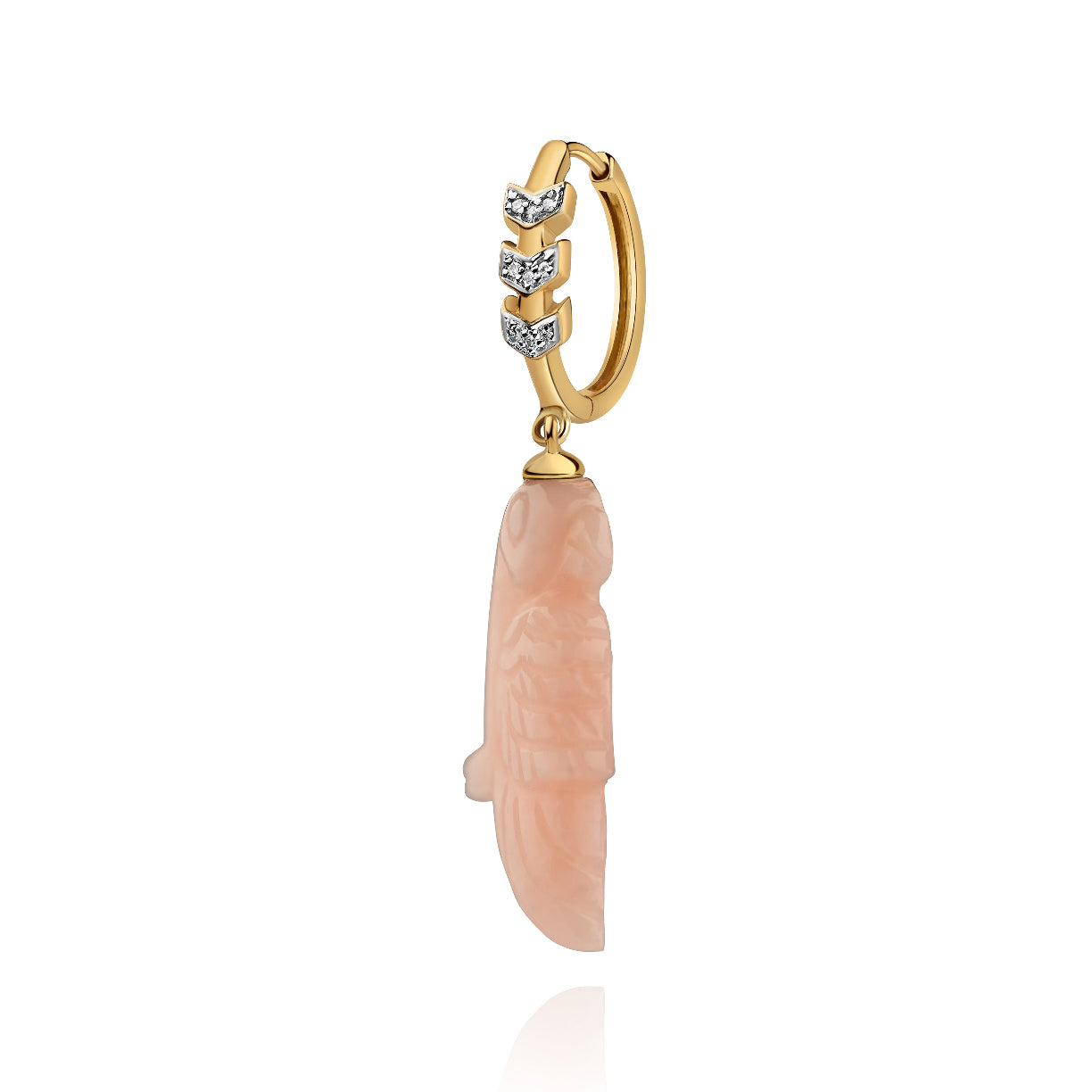 Pink Opal Coco earring